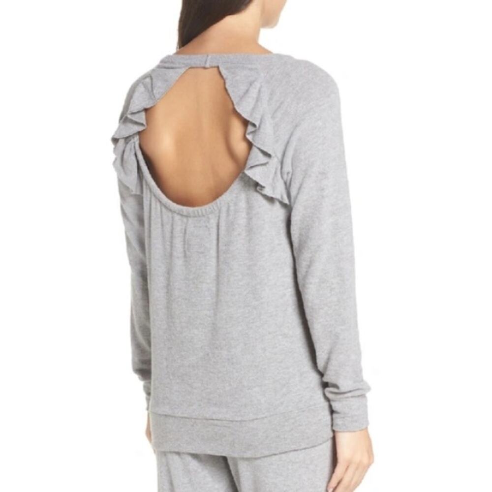 CHASER Love Ruffle Knit Pullover in Small - Picture 8 of 8